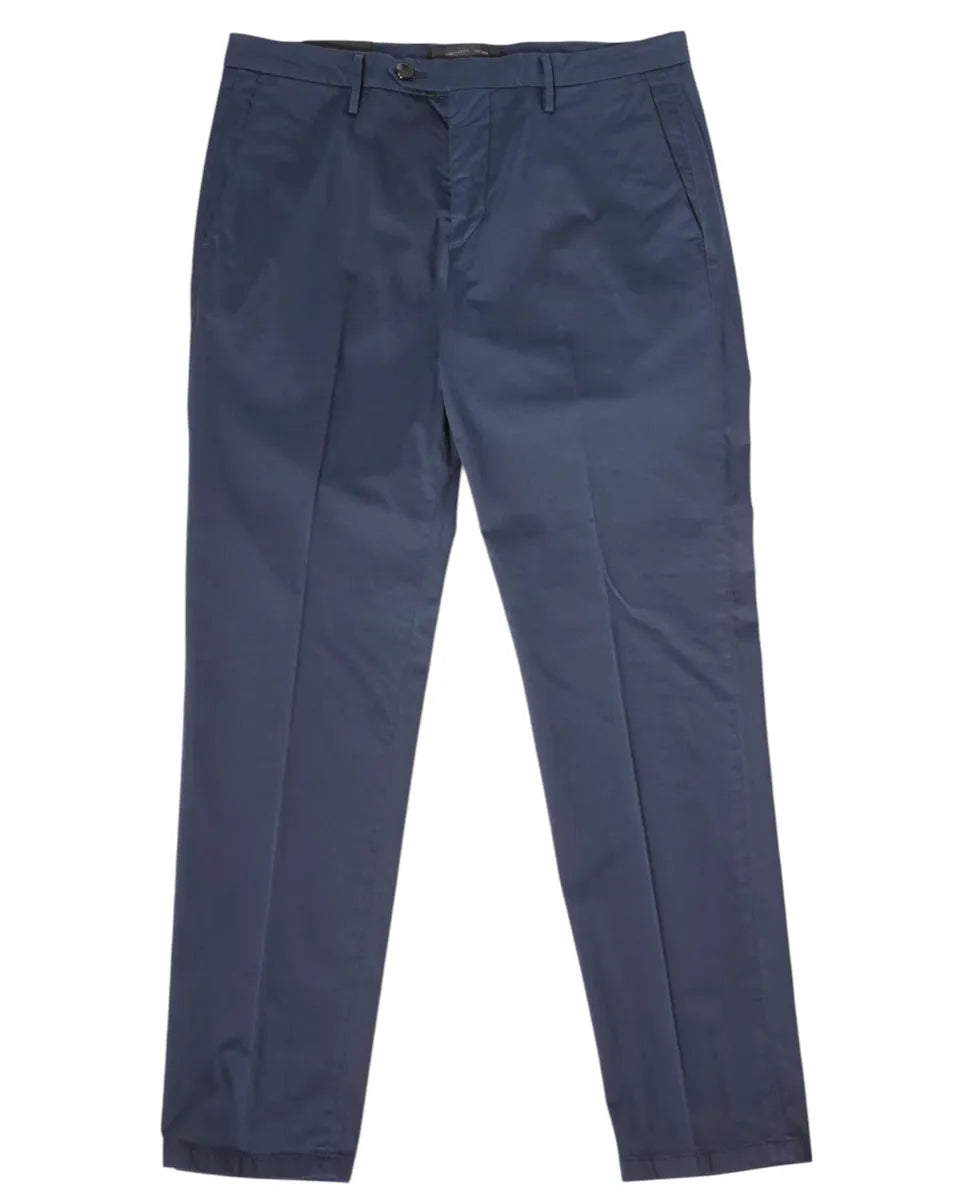 Pantaloni Brad in Cotone Elasticizzato-Michael Coal-Pantaloni-Vittorio Citro Boutique
