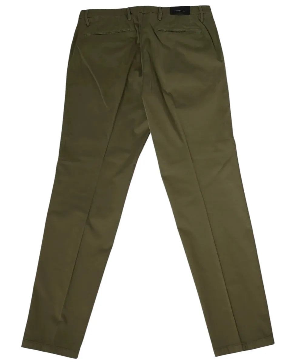 Pantaloni Brad in Cotone Elasticizzato-Michael Coal-Pantaloni-Vittorio Citro Boutique