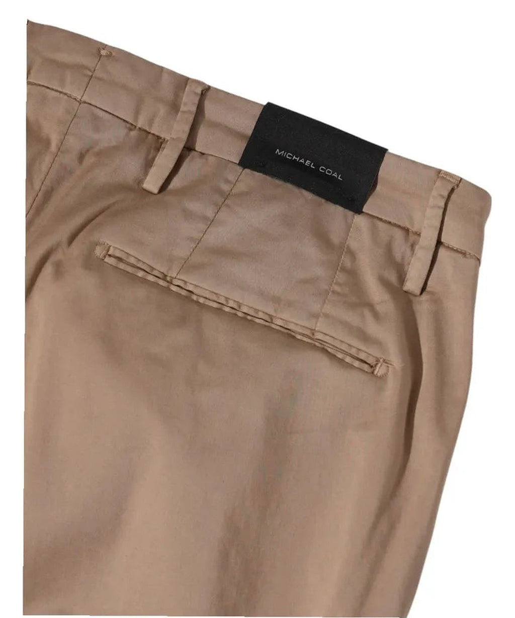 Pantaloni Brad in Cotone Elasticizzato-Michael Coal-Pantaloni-Vittorio Citro Boutique