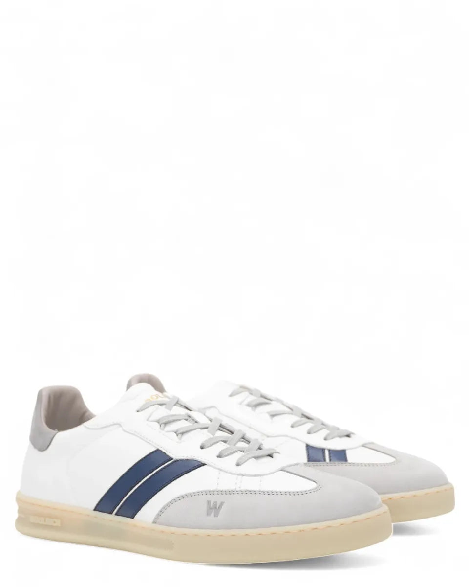 Sneakers Double U.T in Nabuk e Seta-Woolrich-Sneakers-Vittorio Citro Boutique