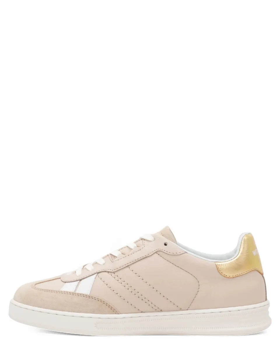 Sneakers Beige in Camoscio e Seta-Woolrich-Sneakers-Vittorio Citro Boutique