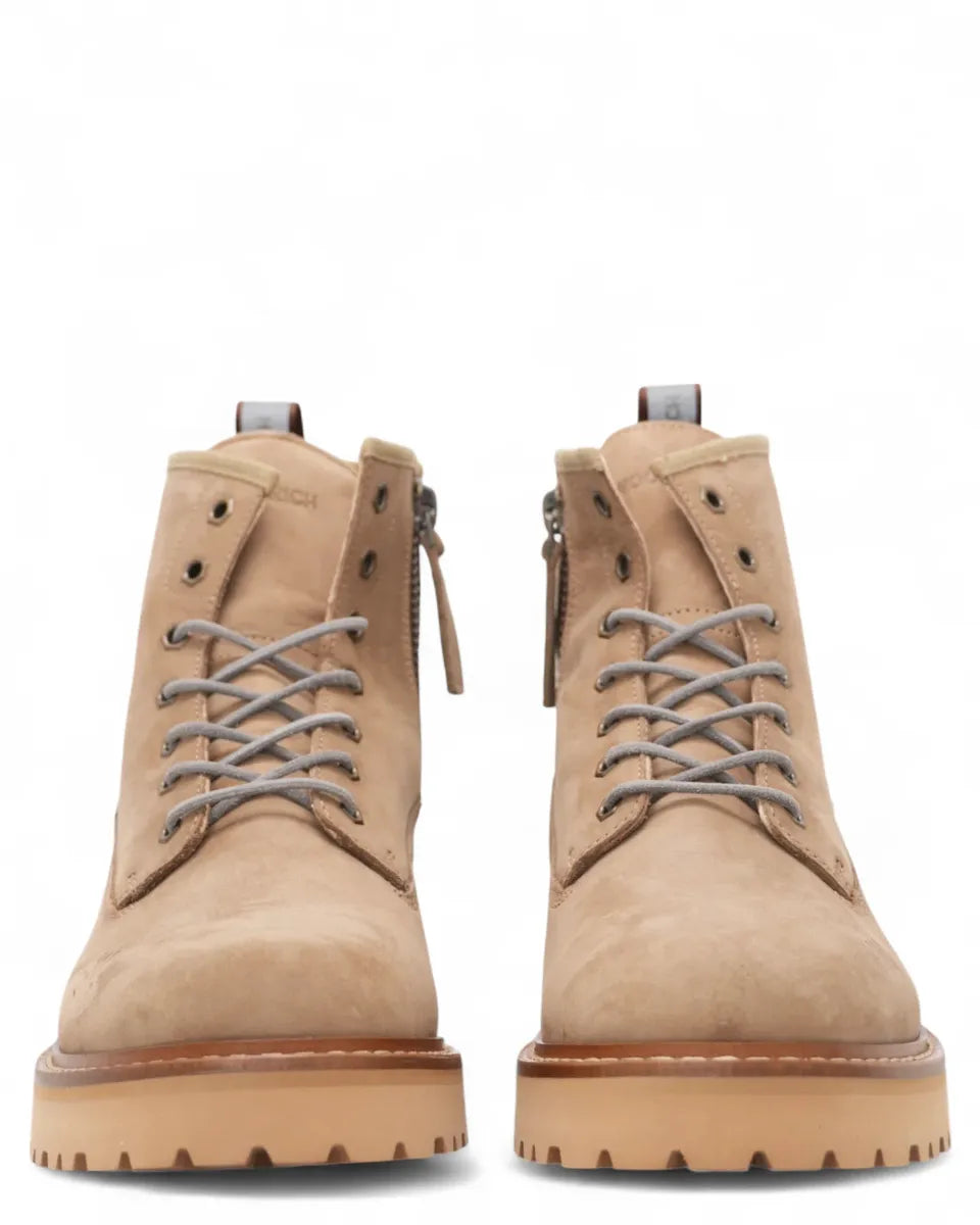 Scarponcini in Nabuk Taupe-Woolrich-Stivali-Vittorio Citro Boutique