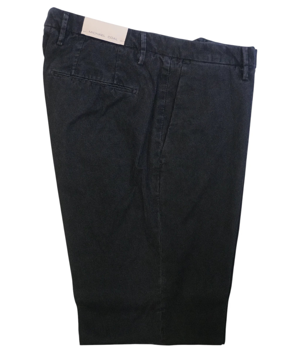 Pantalone tasca america MC-BRAD quadratini-Michael Coal-Pantaloni-Vittorio Citro Boutique
