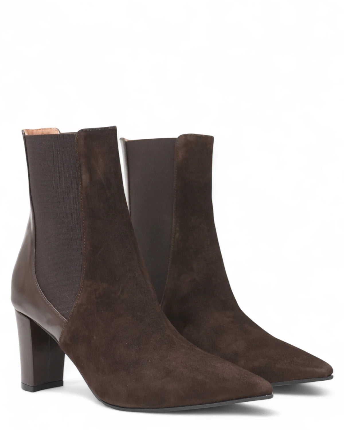 Stivaletti in pelle e camoscio-Vittorio Citro-Stivali-Vittorio Citro Boutique