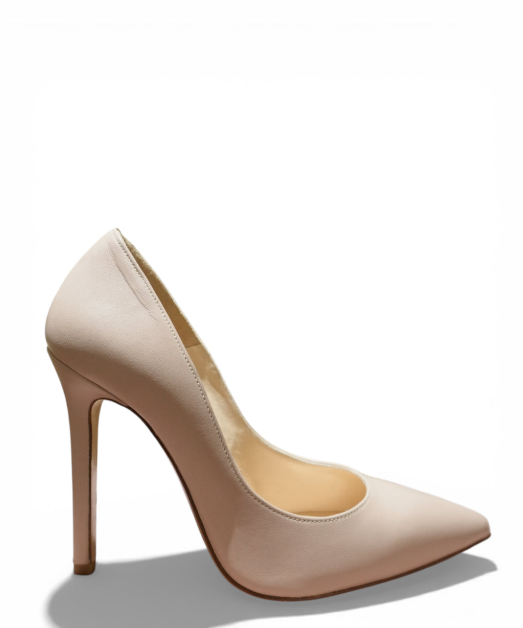 Escarpins Giusy Flux en cuir nappa pour femme, talon 9 cm