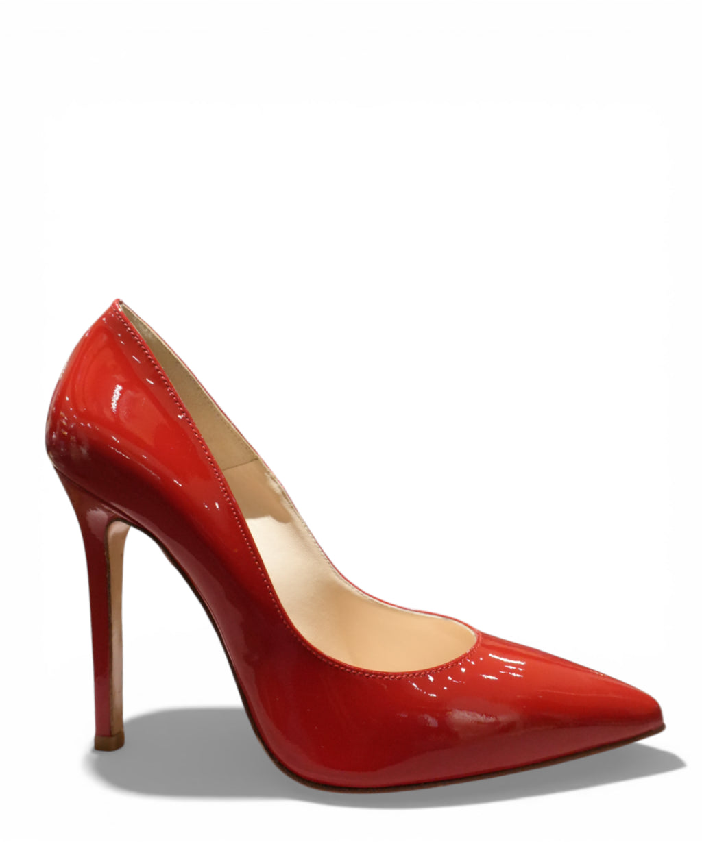 Escarpin Femme Cuir Verni Giusy Flux