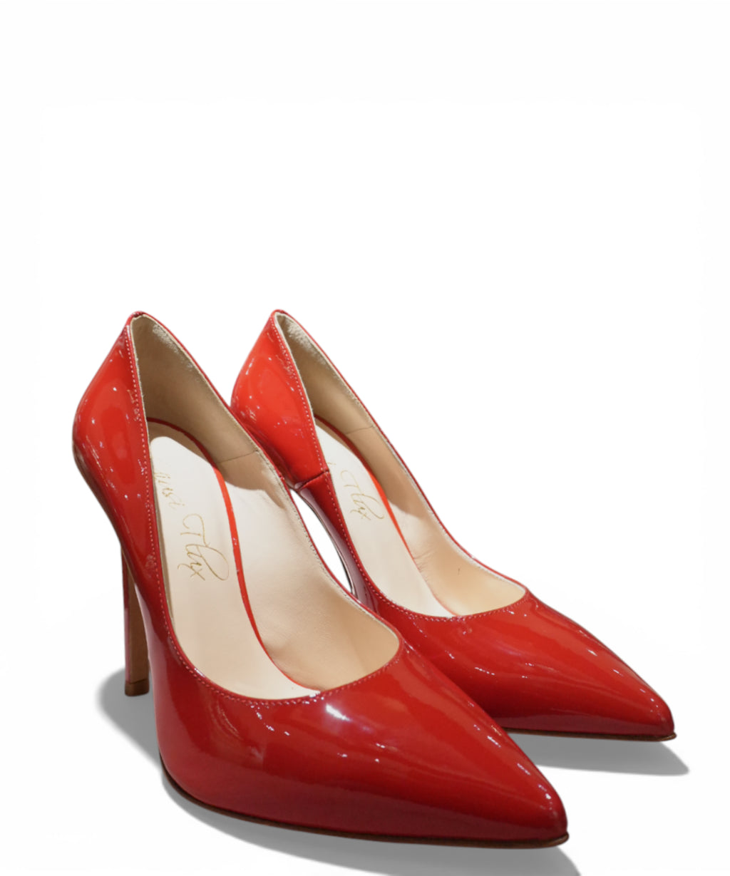Escarpin Femme Cuir Verni Giusy Flux