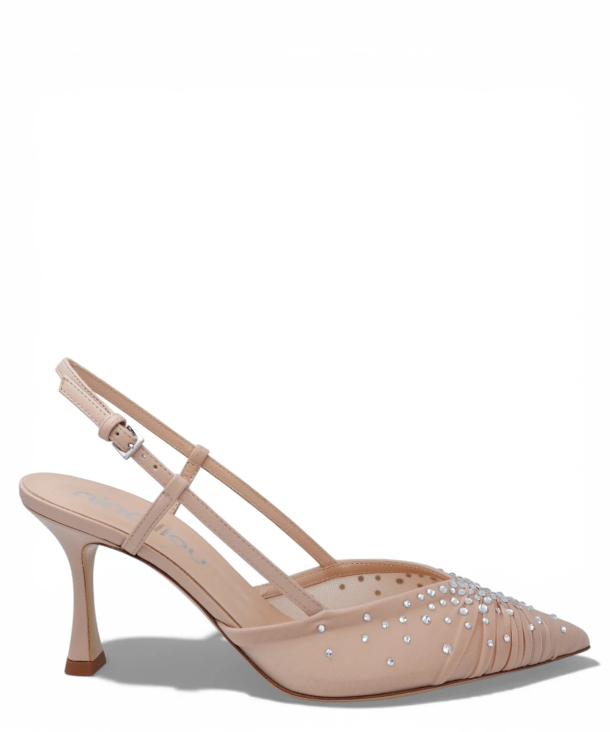 Ninalilou Amy 757 C – Slingback Nude con Strass