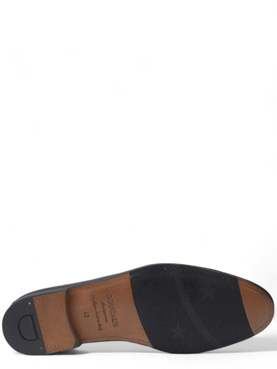 Mocassini in Pelle con Nappine-Mocassini-Doucal'S-Vittorio Citro Boutique
