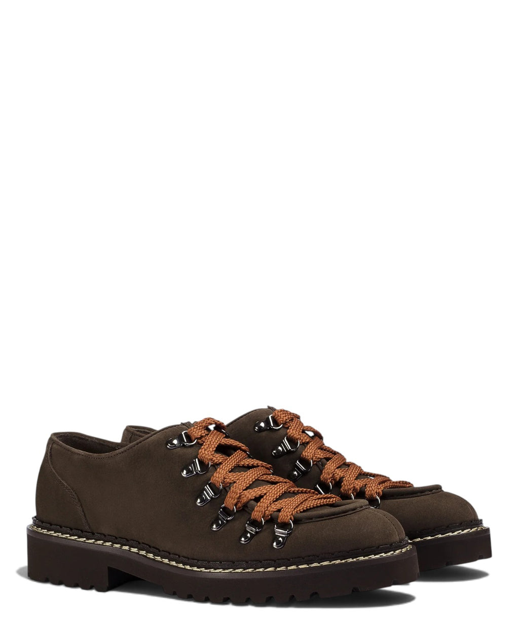 Chaussures à lacets Homme en daim avec crochets