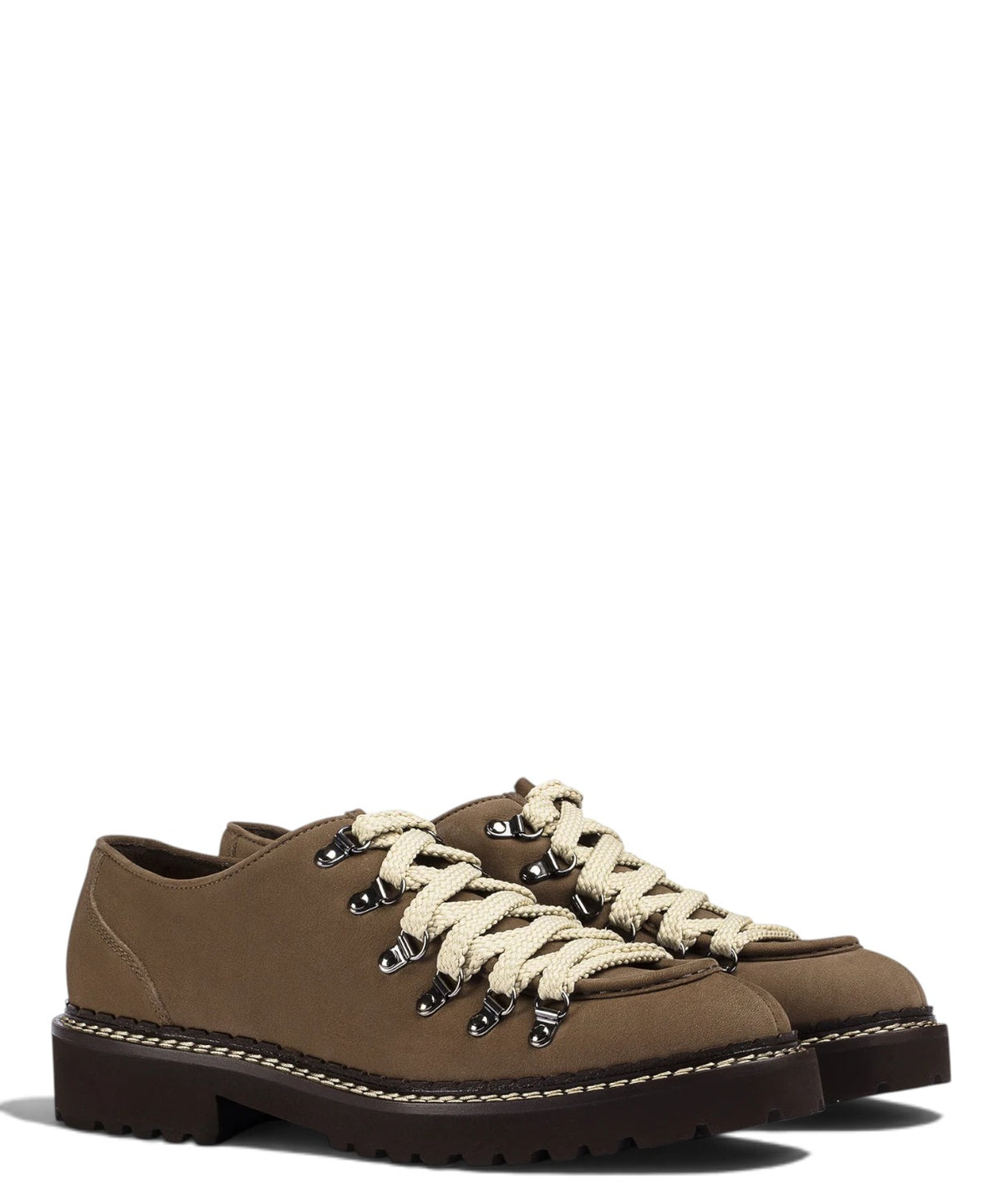 Chaussures à lacets Homme en daim avec crochets