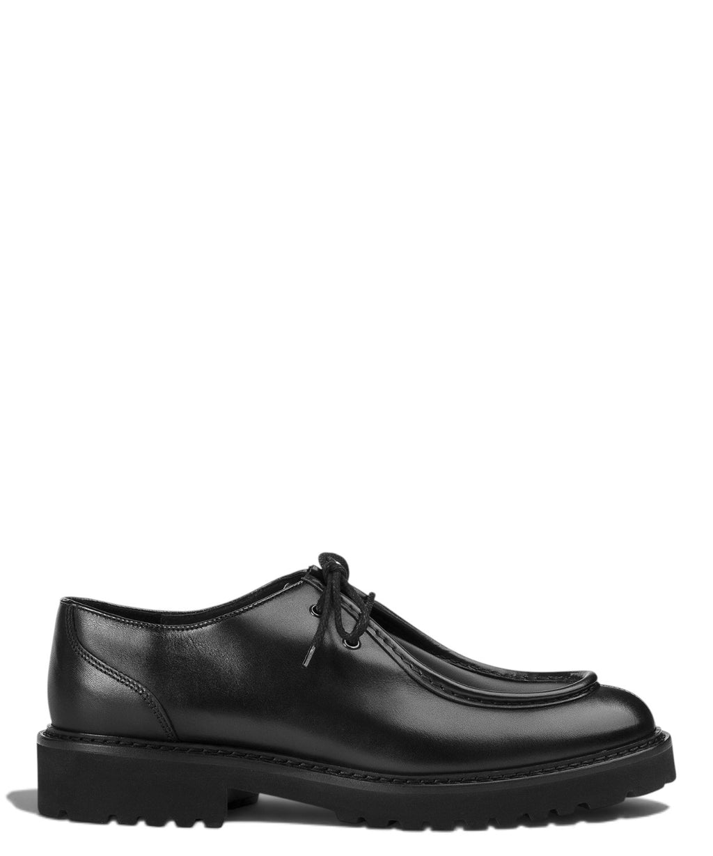 Chaussures à lacets Homme à deux œillets en cuir