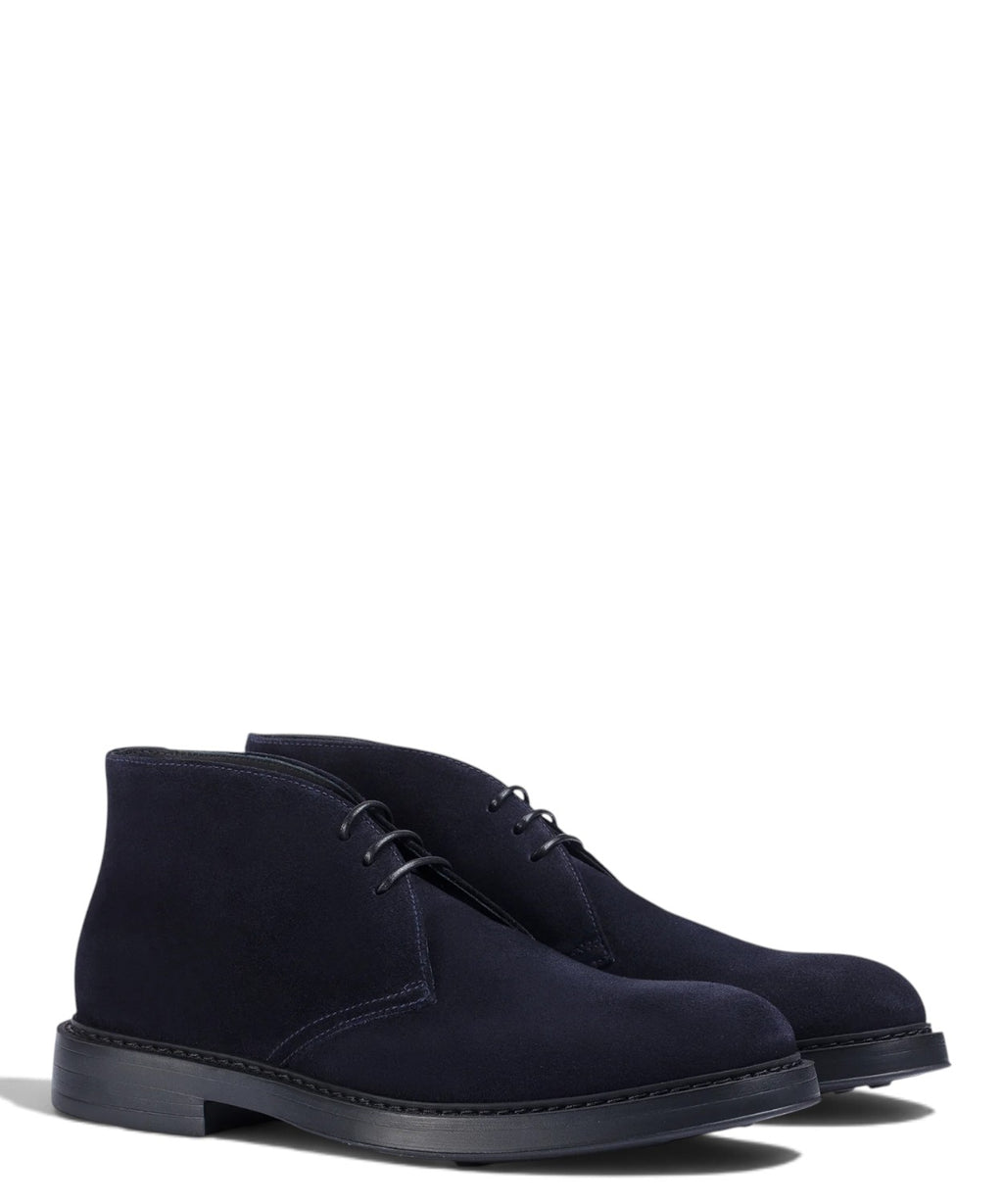 Bottine desert Homme à lacets en daim