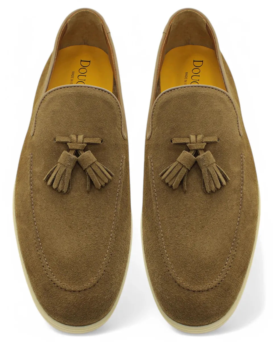 Mocassini Tassel Doucal’s in Camoscio-Doucal'S-Mocassini-Vittorio Citro Boutique