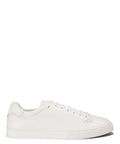 Baskets Homme en Cuir Blanc avec Memory Foam