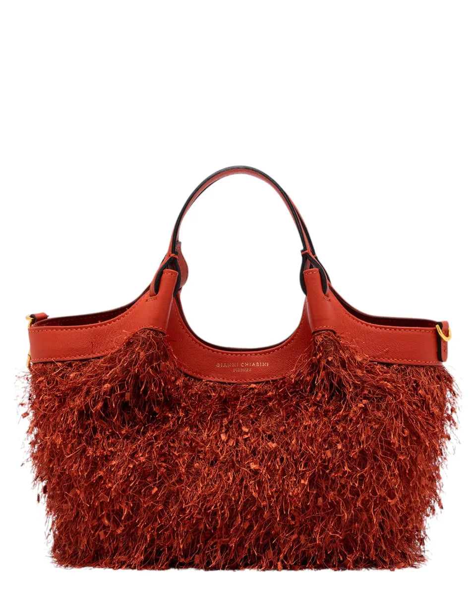 Borsa DUA media in Tessuto Sfrangiato con Micro Coriandoli-Gianni Chiarini-Borse a mano-Vittorio Citro Boutique