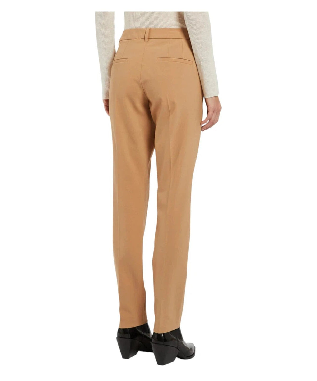 Pantaloni Gerona chino slim in misto lana-Marella-Pantaloni-Vittorio Citro Boutique