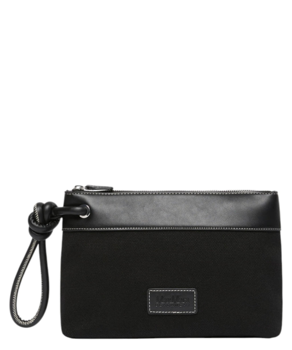 Pochette Max Mara Beachwear BCHFRISIA en toile