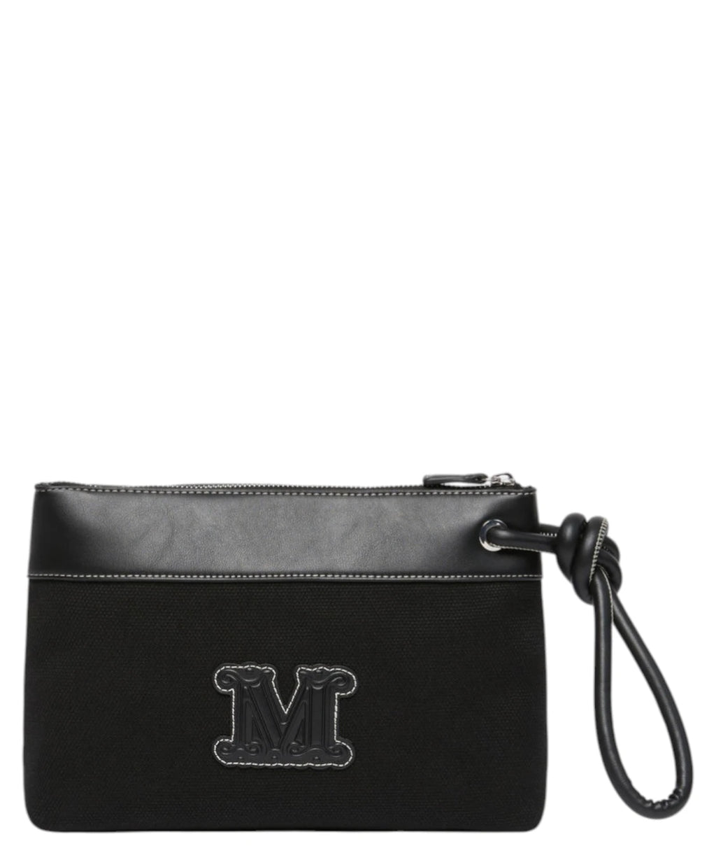Pochette Max Mara Beachwear BCHFRISIA en toile