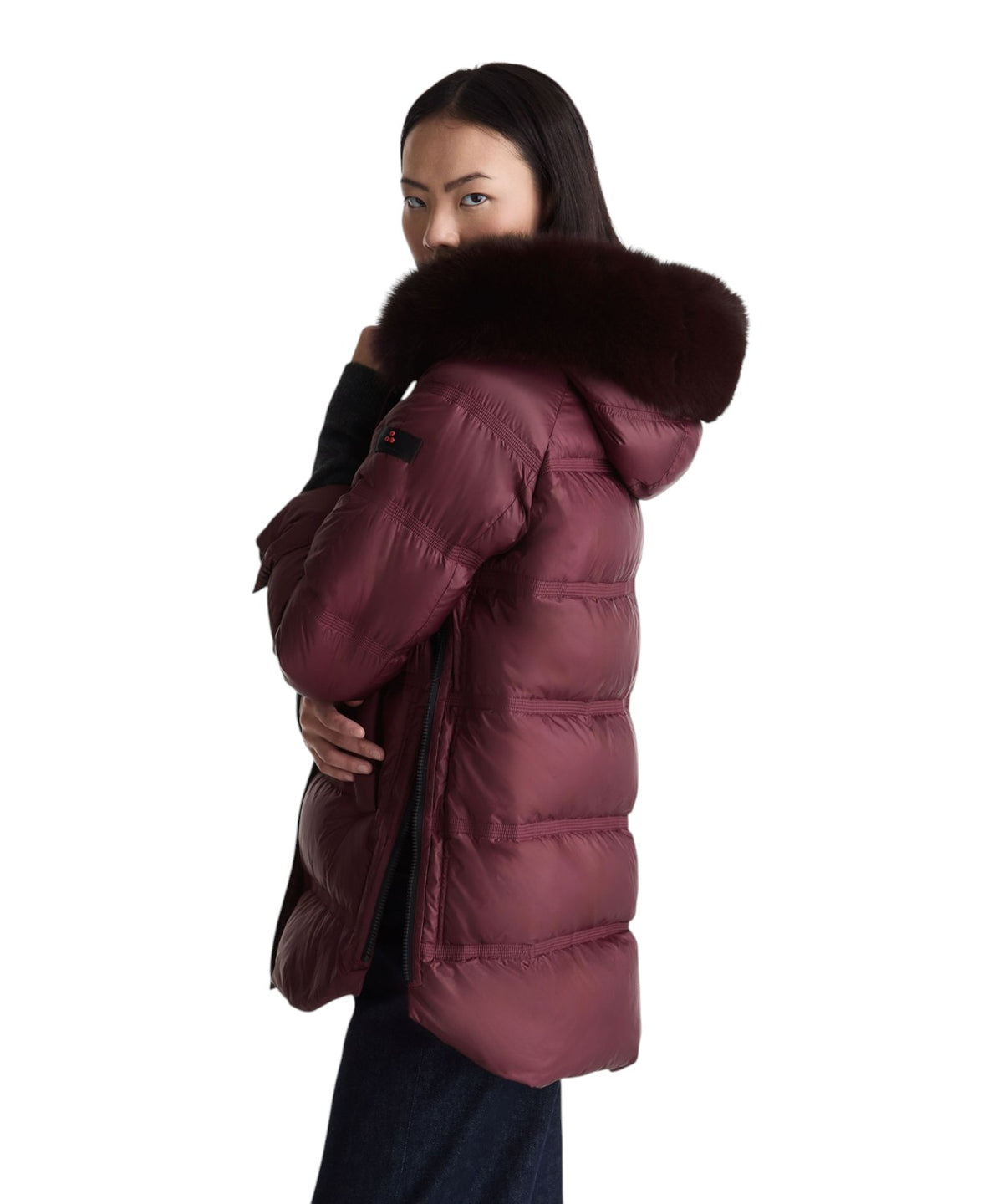 Doudoune Peuterey Takan MQN avec fourrure pour femme