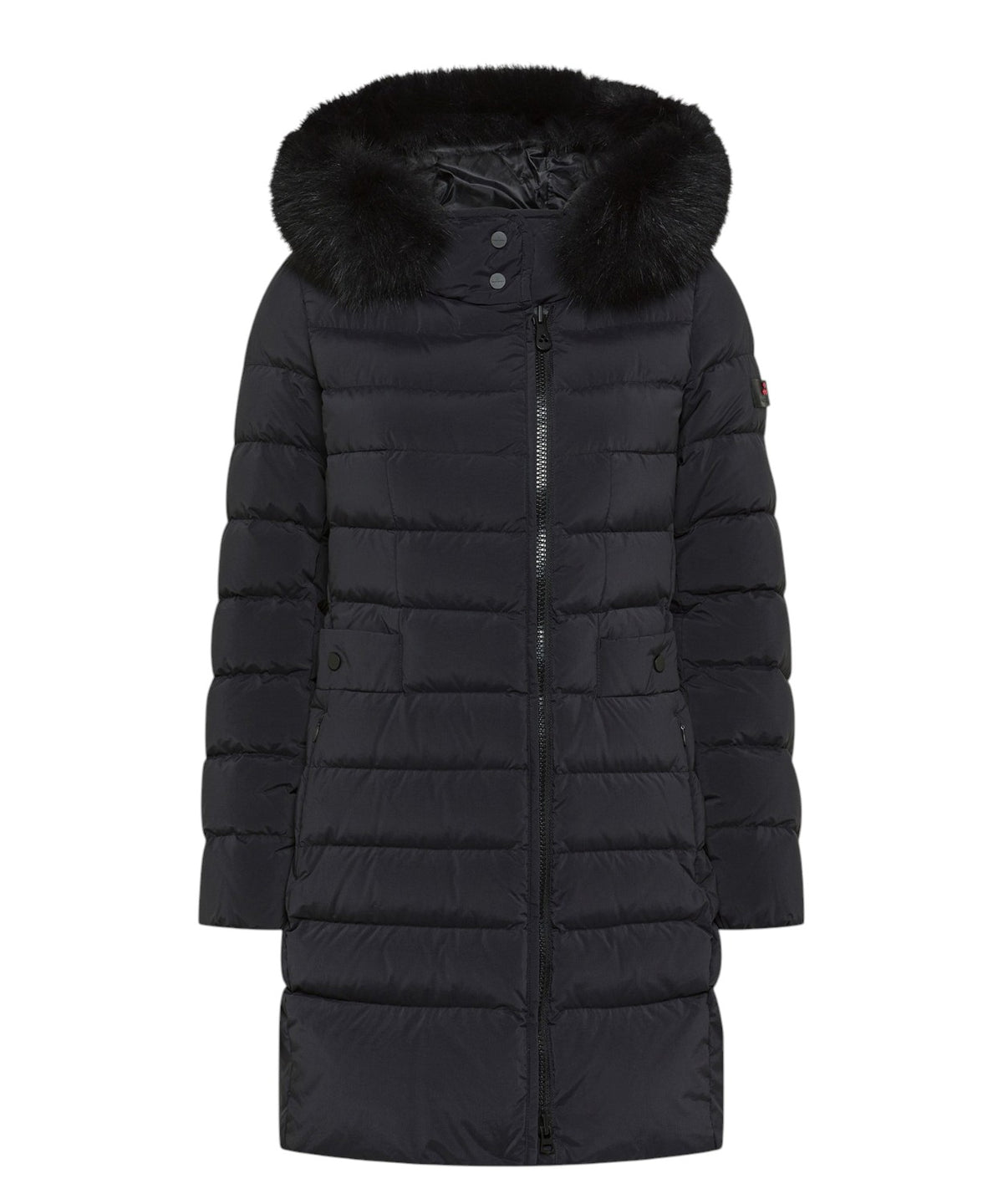 Seriola ML 06 Fur Doudoune longue en fourrure de renard