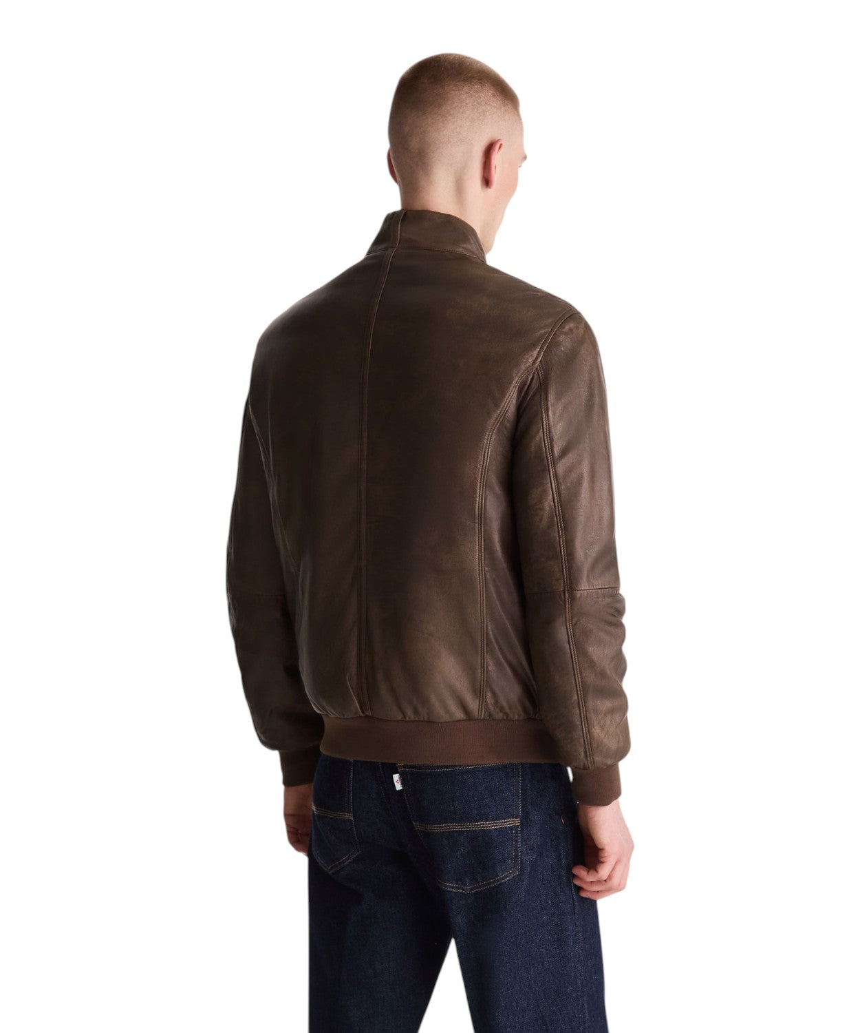 Peuterey Fionia TT: bomber uomo pelle effetto vintage