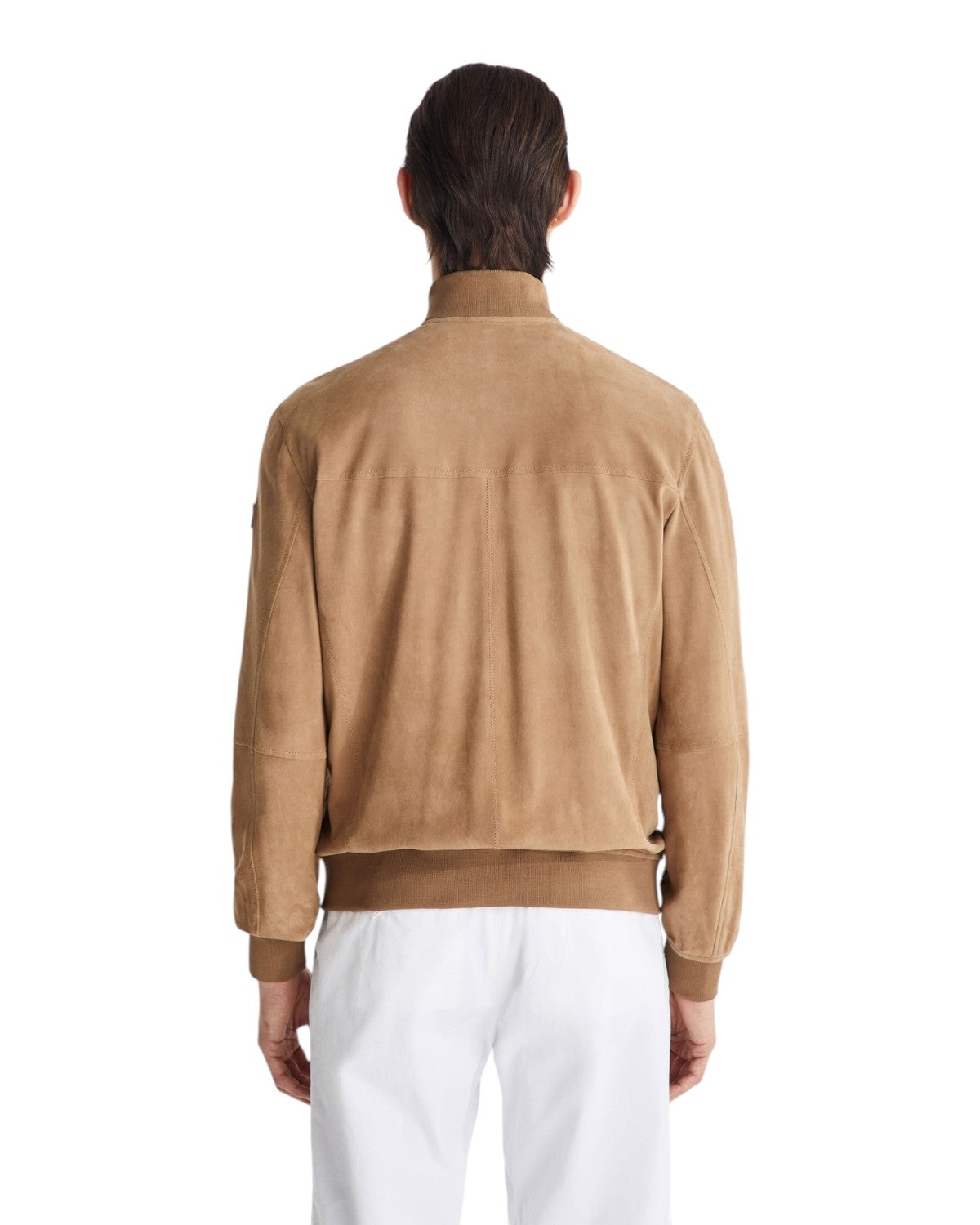 Veste Homme en Cuir Suédé SANDS SUEDE PE 08 avec Zip