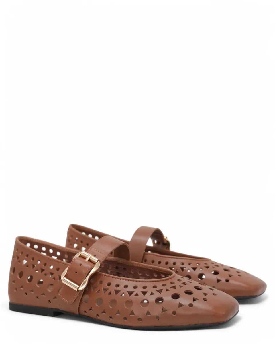 Ballerina BROOK Traforata con Cinturino-ASH-Scarpe basse-Vittorio Citro Boutique