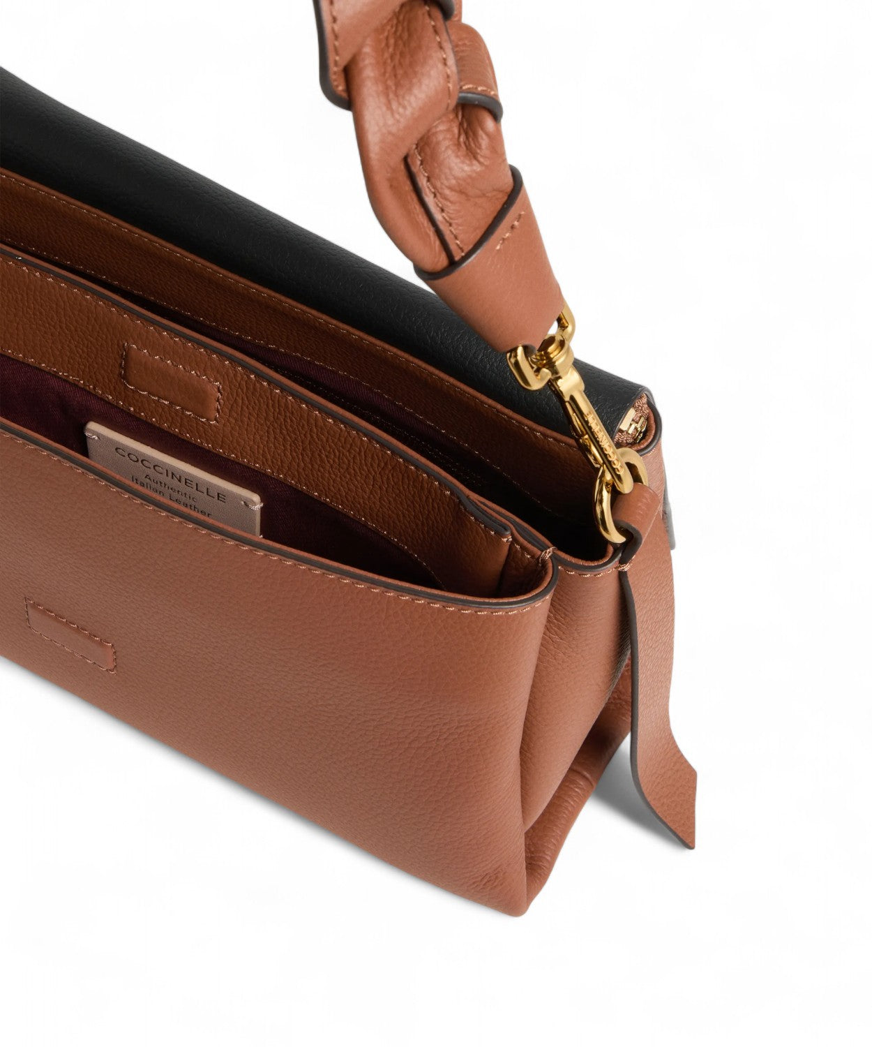 Coccinelle Borsa a Spalla Boheme Small in Pelle Double