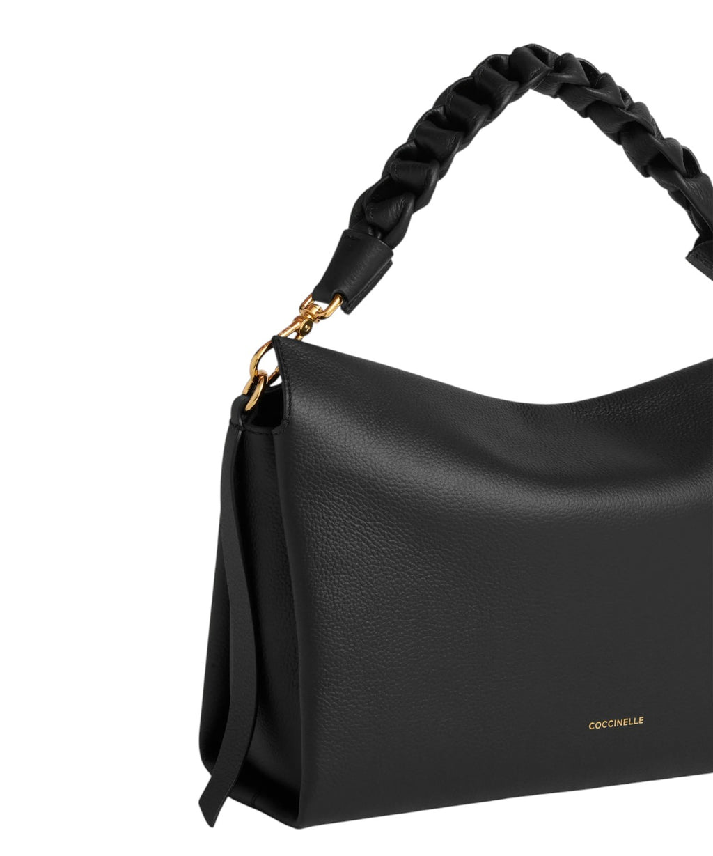 Coccinelle Boheme Medium - Sac à bandoulière double en cuir