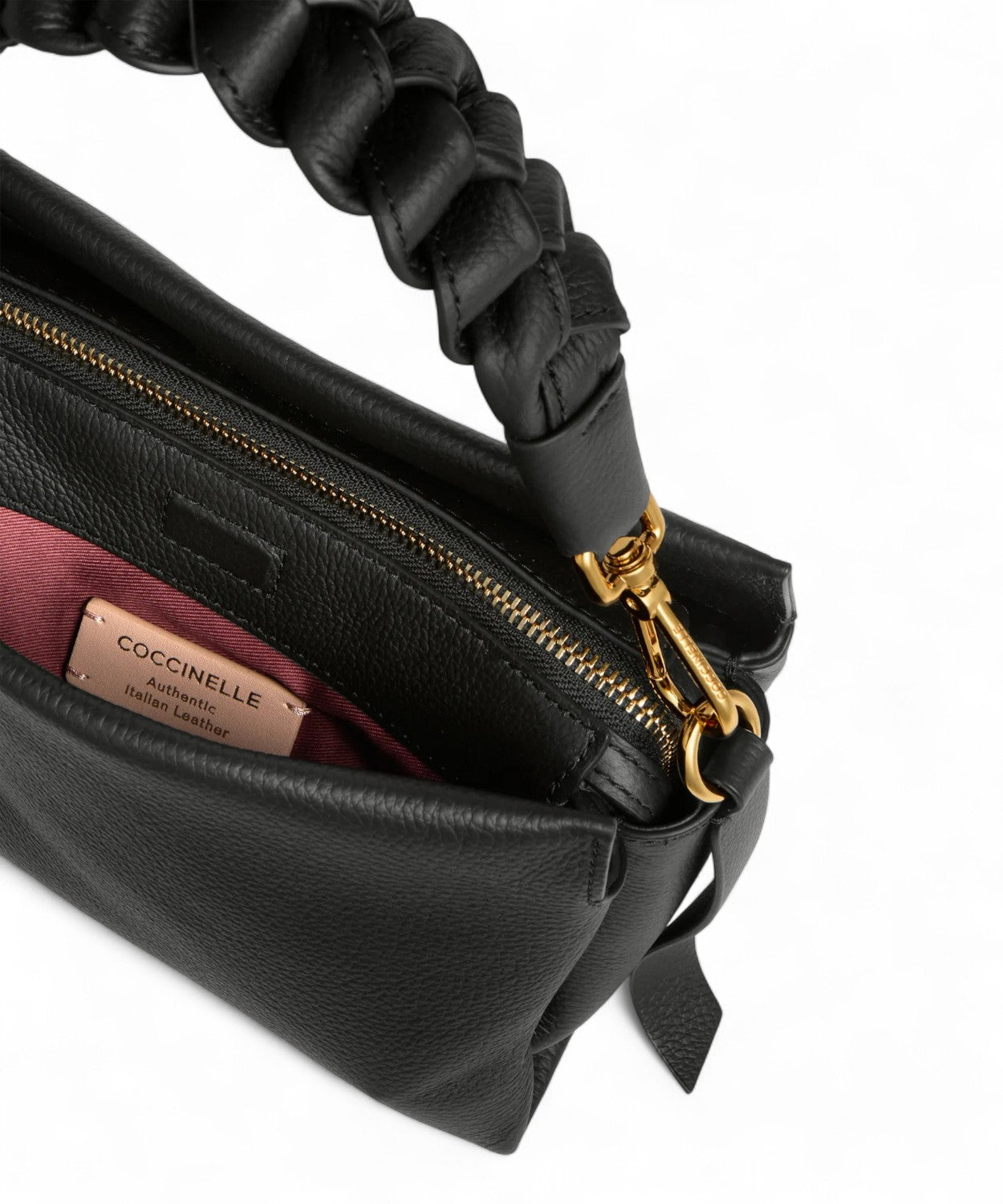 Coccinelle Boheme Small Borsa a Mano in Pelle Double