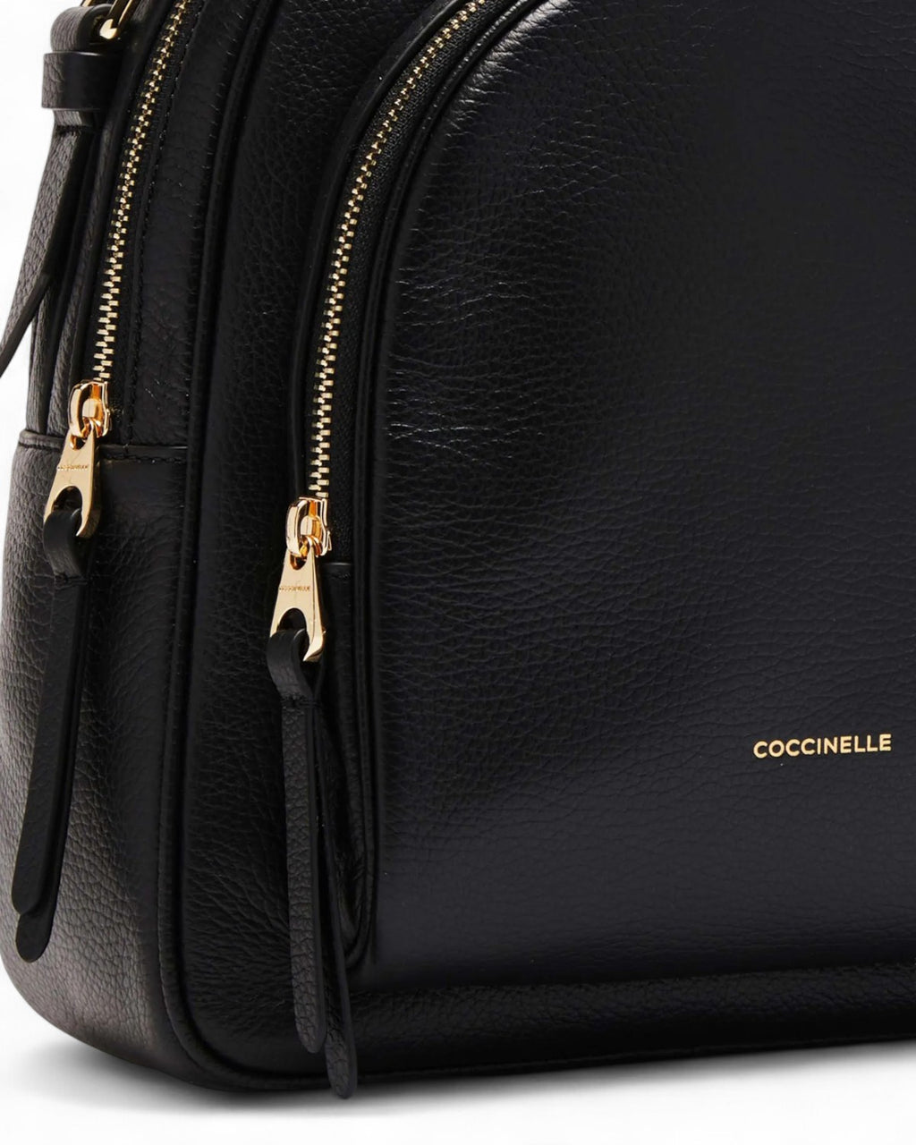 Zaino Malory Medium in Pelle con Grana-Coccinelle-Zaini-Vittorio Citro Boutique