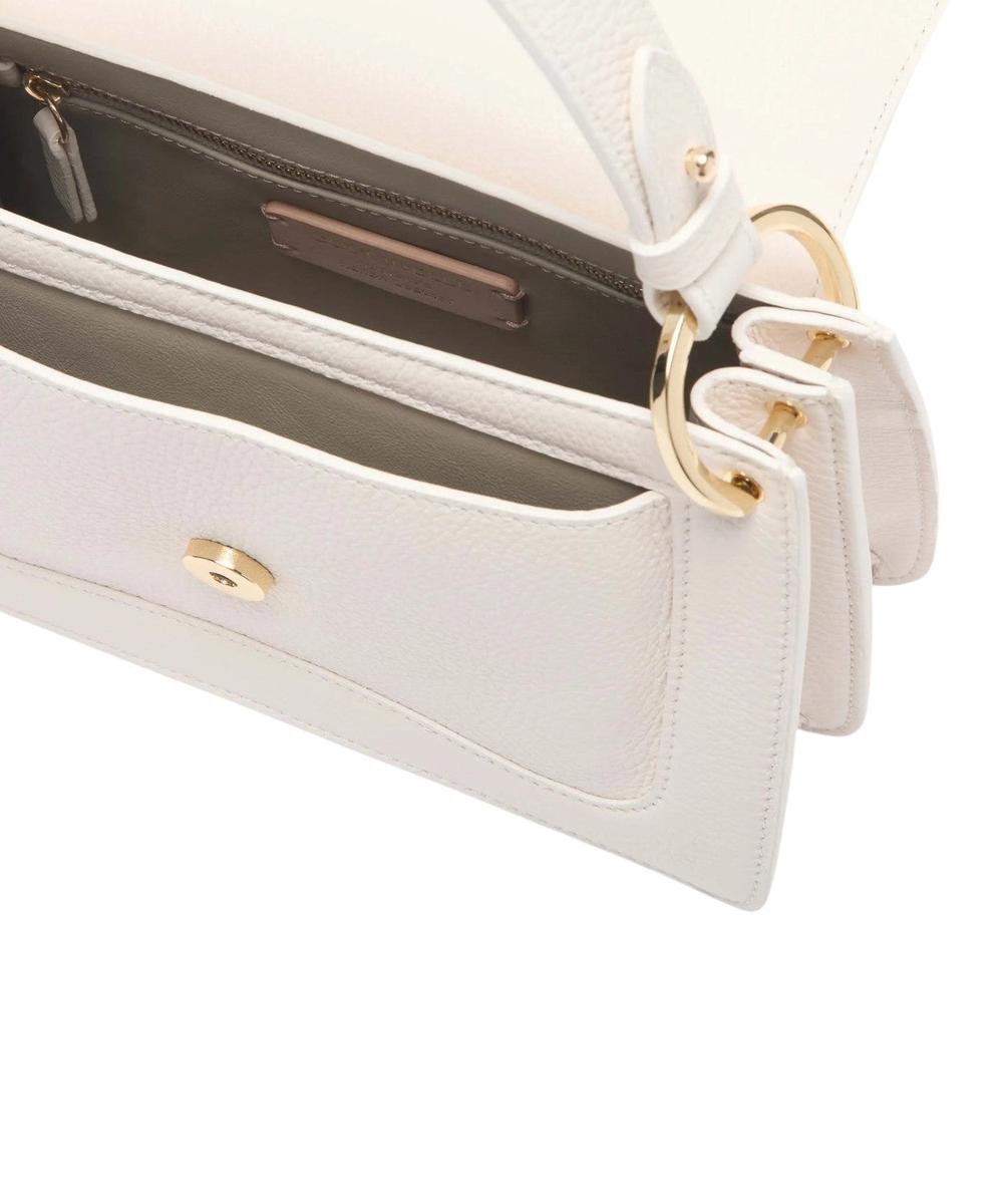 Borsa C-Me Small in Pelle con Logo Coccinelle-Coccinelle-Borse a mano-Vittorio Citro Boutique