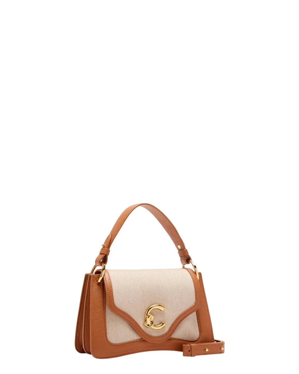 Coccinelle C-Me Canvas Small-Coccinelle-Borse a mano-Vittorio Citro Boutique