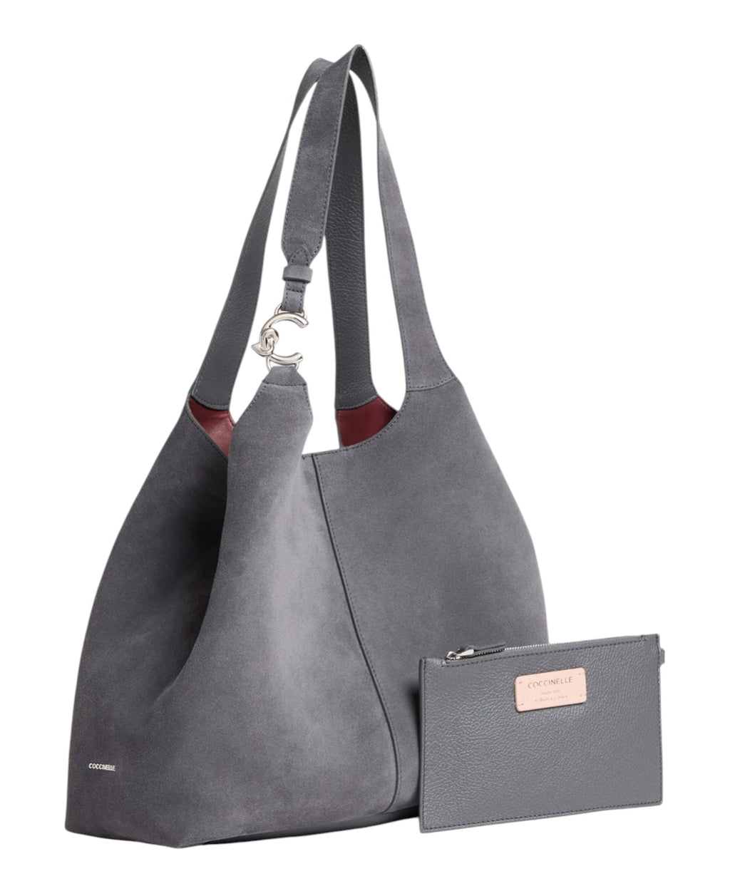 Sac C-Easy Large en daim avec Pochettes