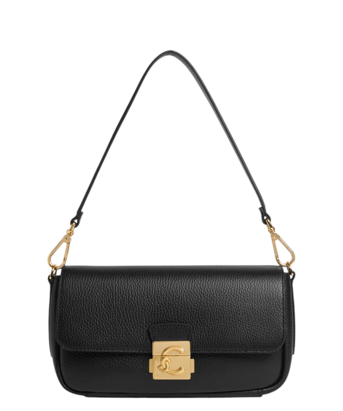 Coccinelle C-Me Lock Medium en cuir avec bandoulière