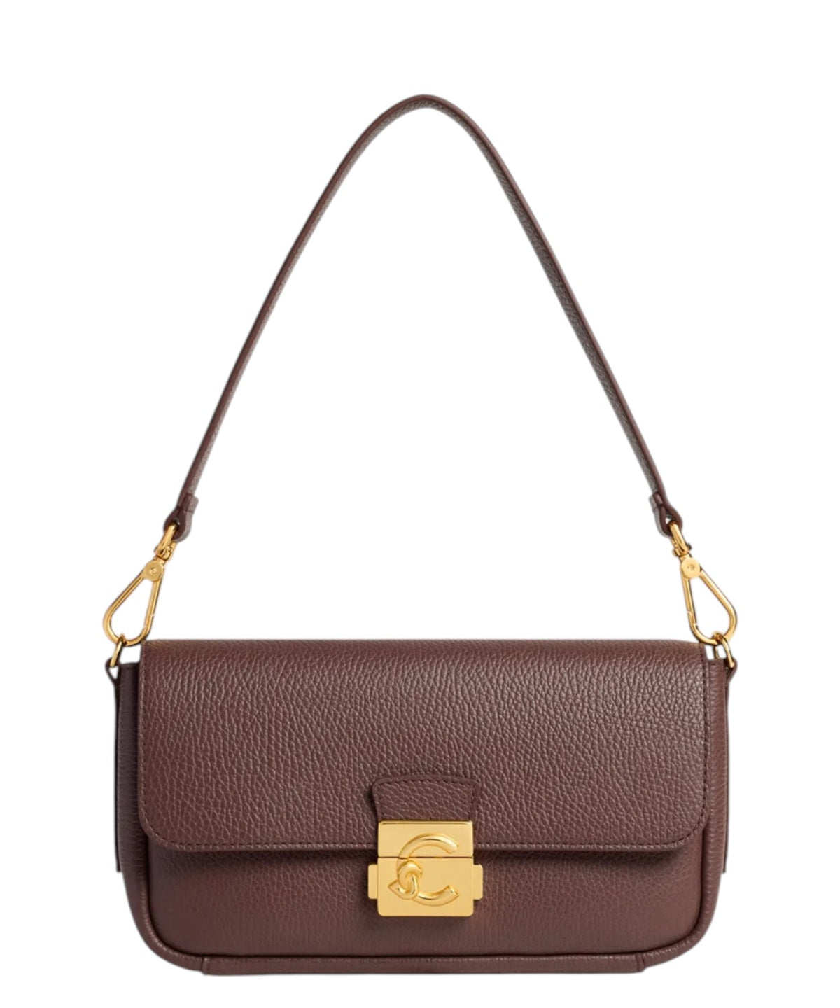Coccinelle C-Me Lock Medium en cuir avec bandoulière