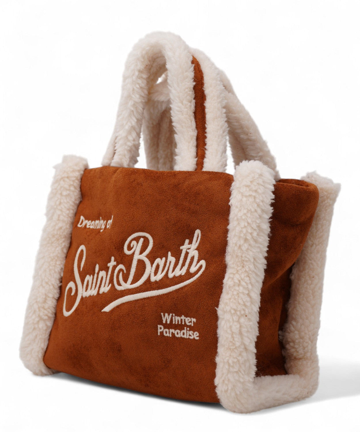 Borsa Vanity Mini Shearling-Mc2 Saint Barth-Borse a mano-Vittorio Citro Boutique