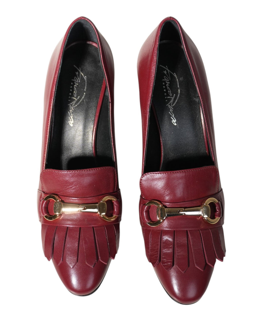 Escarpin Femme en Nappa Rubino - Franco Russo