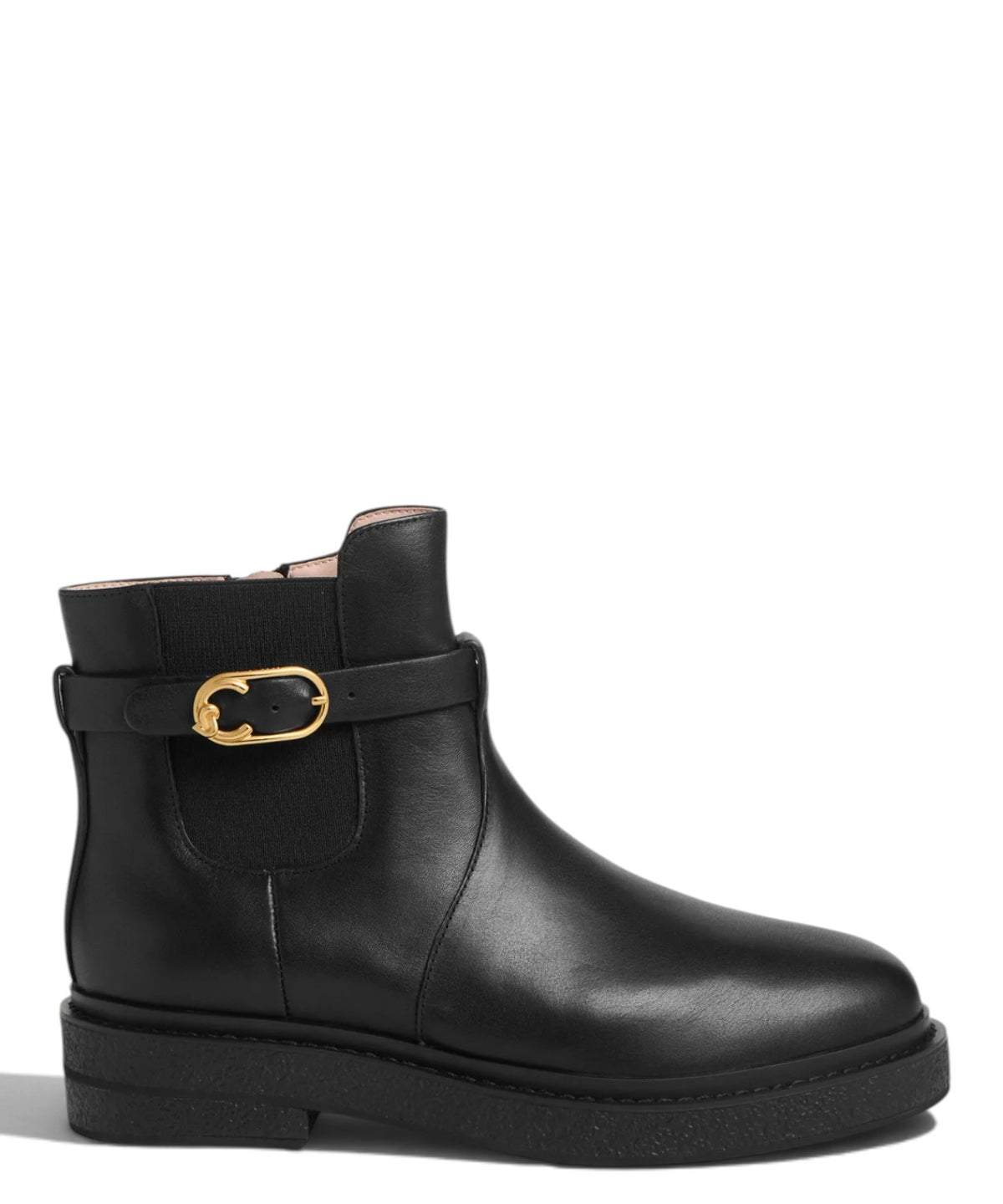 Bottines Coccinelle C-Saddle en cuir avec bride