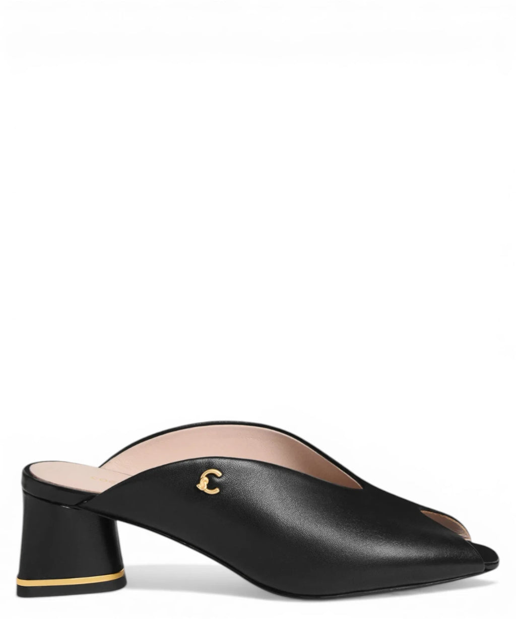Sandales Coccinelle C-Everyday en cuir lisse avec talon chunky