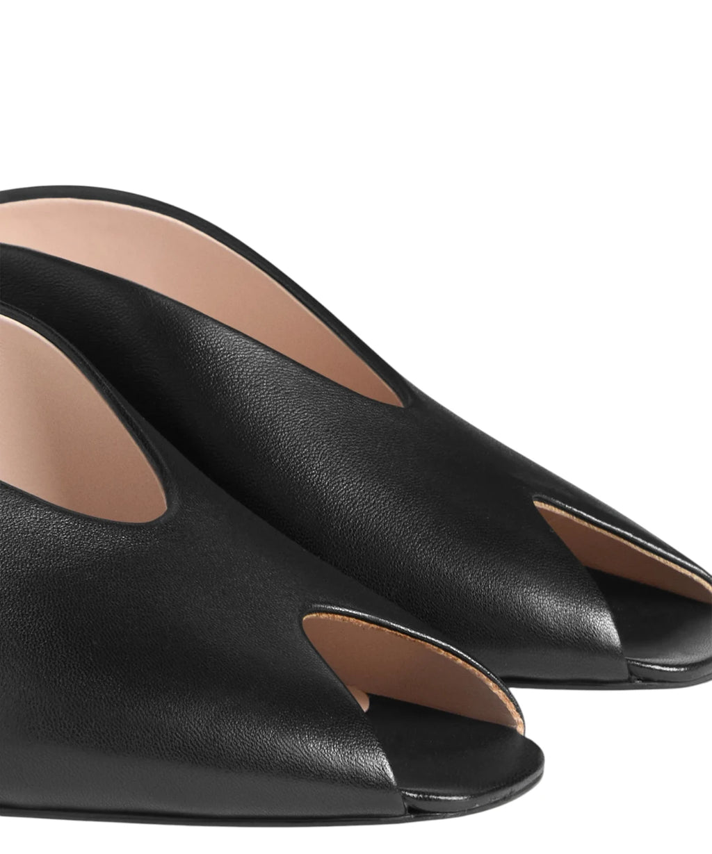 Sandales Coccinelle C-Everyday en cuir lisse avec talon chunky