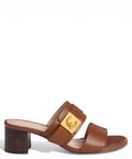 Sandales Coccinelle C-Me Lock en cuir avec talon