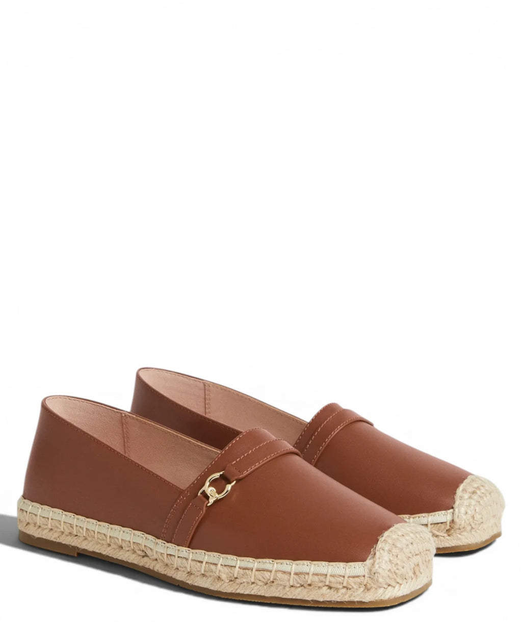 Espadrilles Femme Coccinelle C-Easy en Cuir Lisse