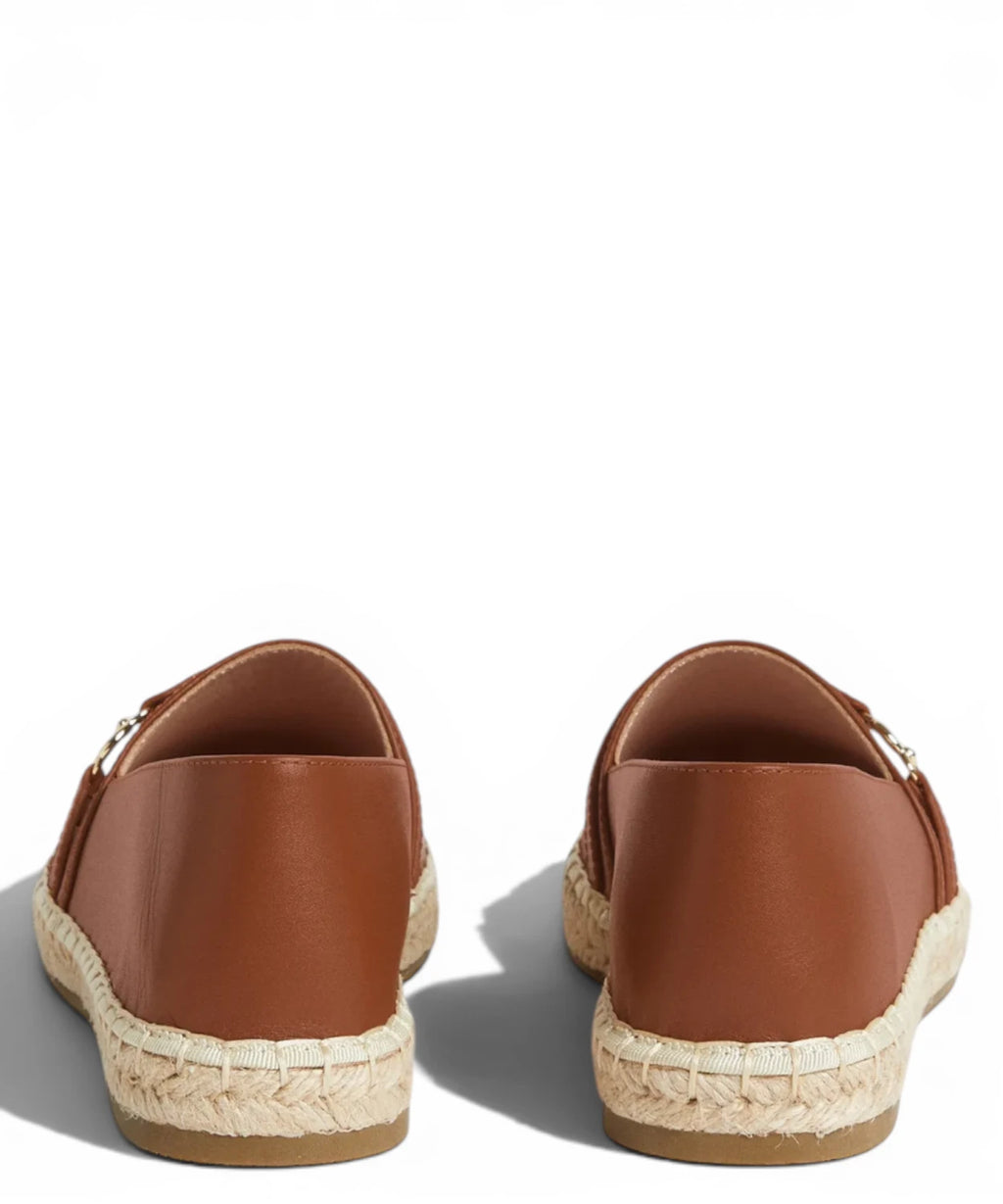 Espadrilles Femme Coccinelle C-Easy en Cuir Lisse