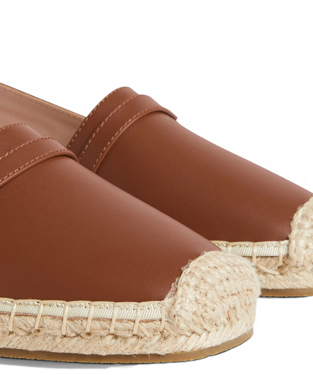 Espadrilles Femme Coccinelle C-Easy en Cuir Lisse