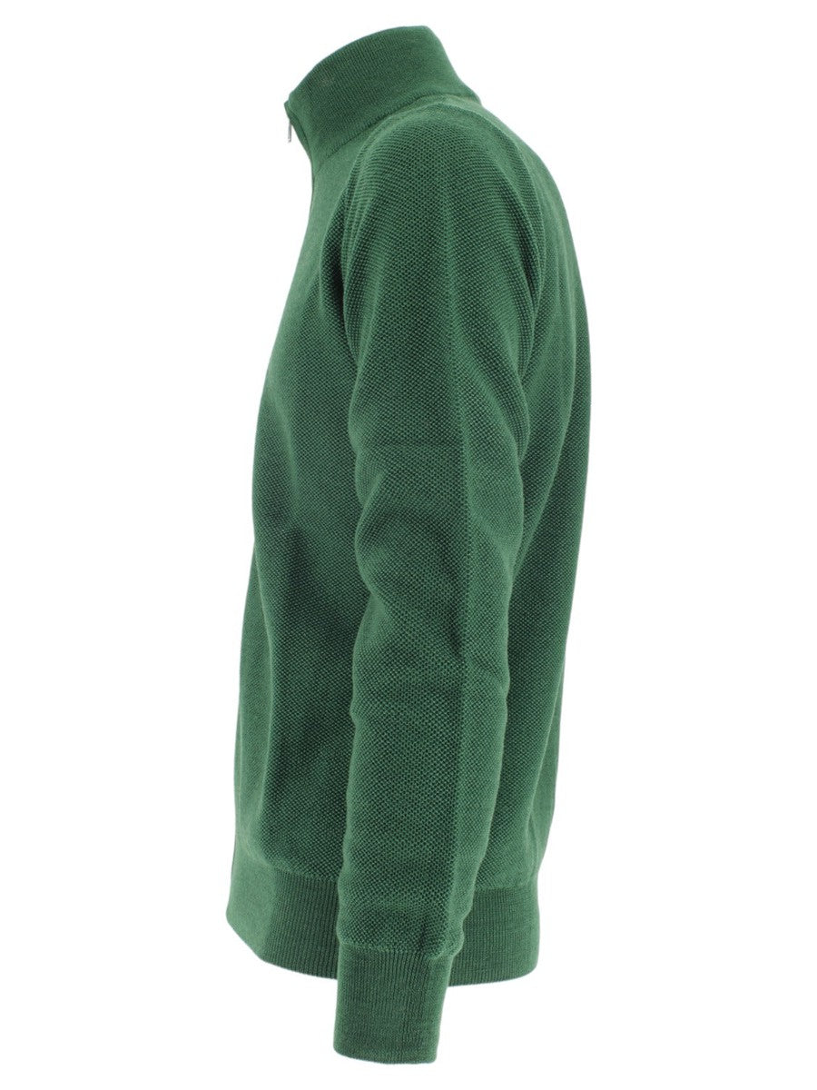 Giacca in Lana Extrafine con Zip-A-B-KOST-Maglieria-Vittorio Citro Boutique