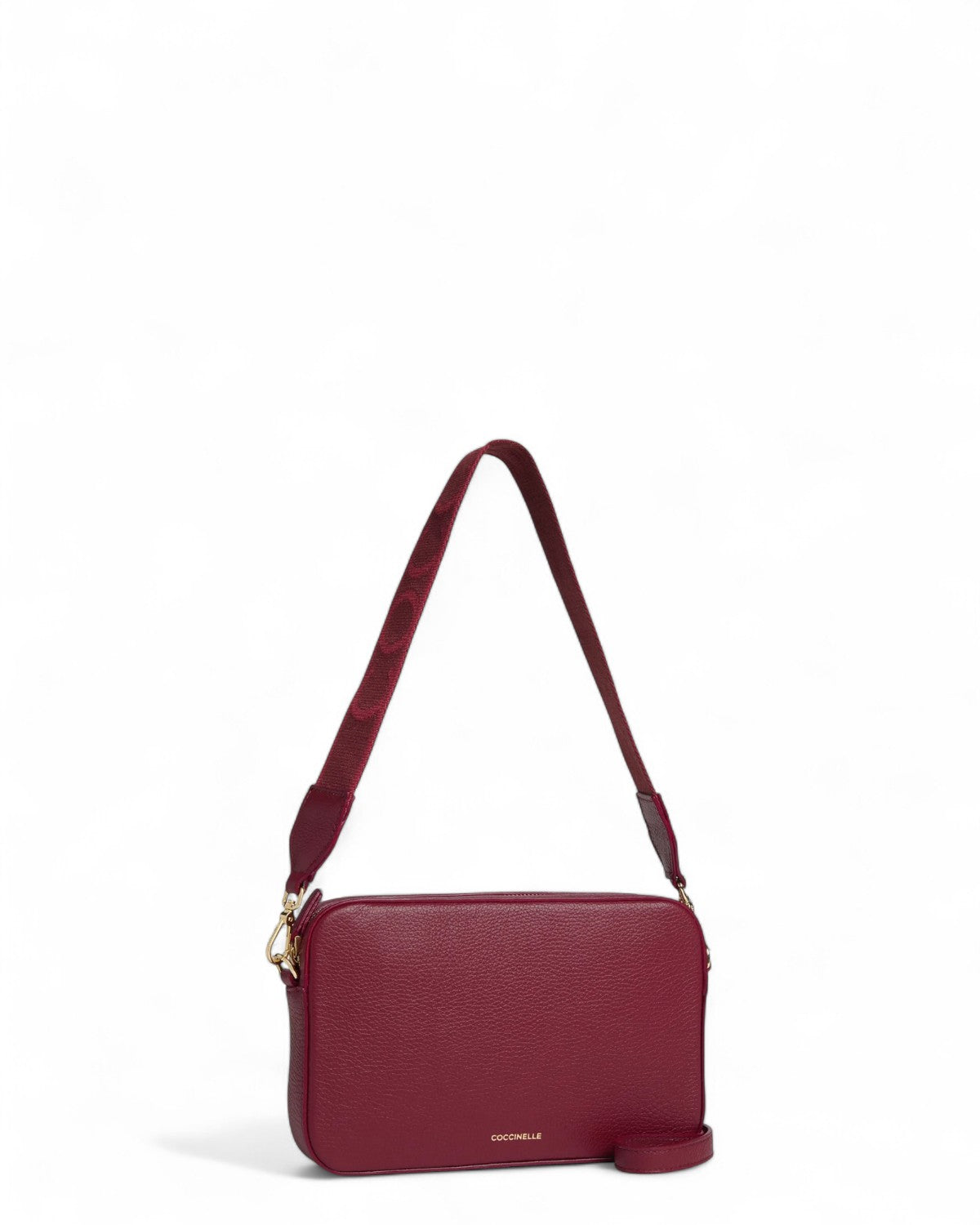 Borsa Tebe a Spalla in Pelle con Grana-Coccinelle-Borse a spalla-Vittorio Citro Boutique