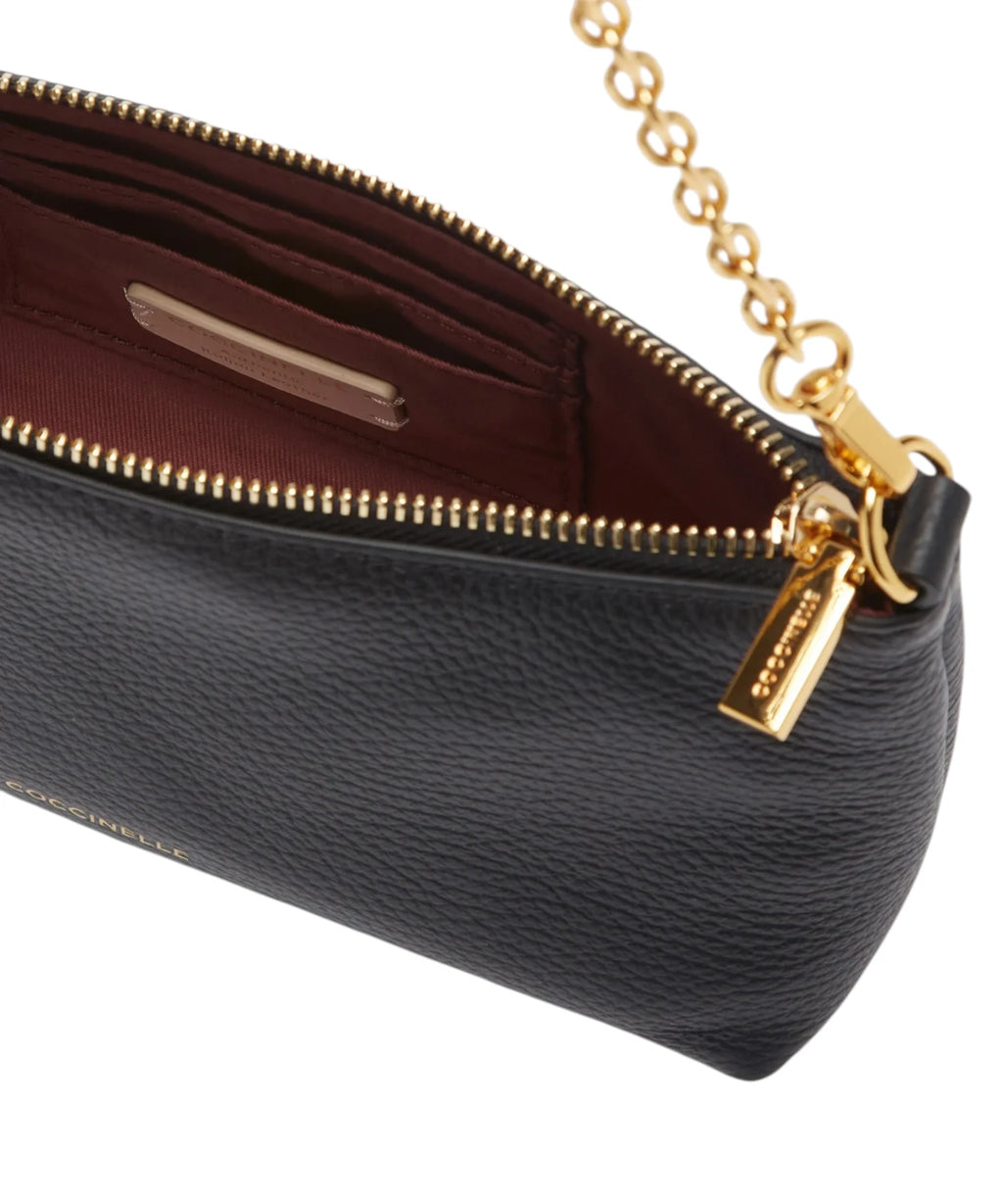 Coccinelle Aura Mini Sac en Cuir avec Bandoulière