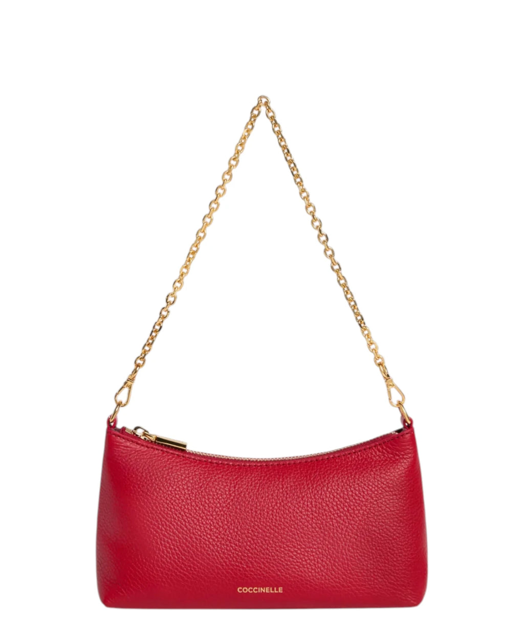 Coccinelle Aura Mini Sac en Cuir avec Bandoulière